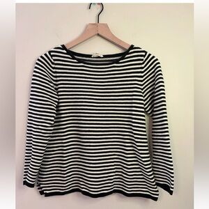 Women’s Eileen Fisher Organic Cotton Chenille Stripe Pullover size S